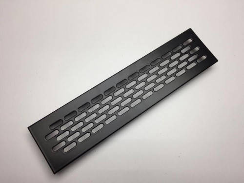 

Решетка вентиляционная REJS 60 х 245 алюминий черная, Черный