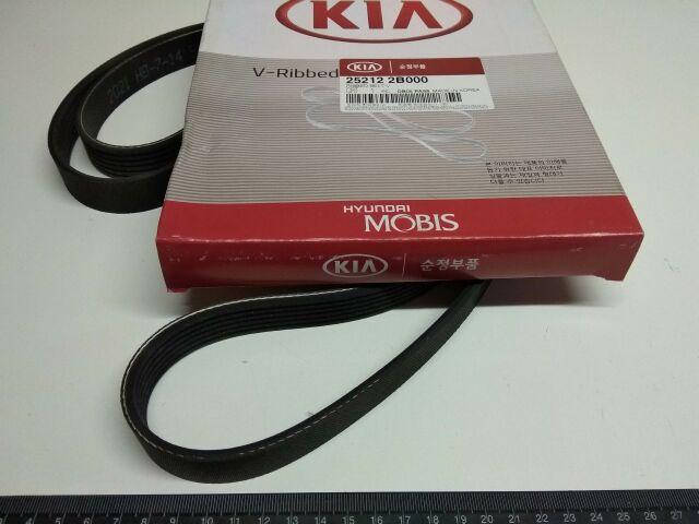 

Ремень генератора ручейковый Accent (RB), MOBIS (252122B000) с конд.