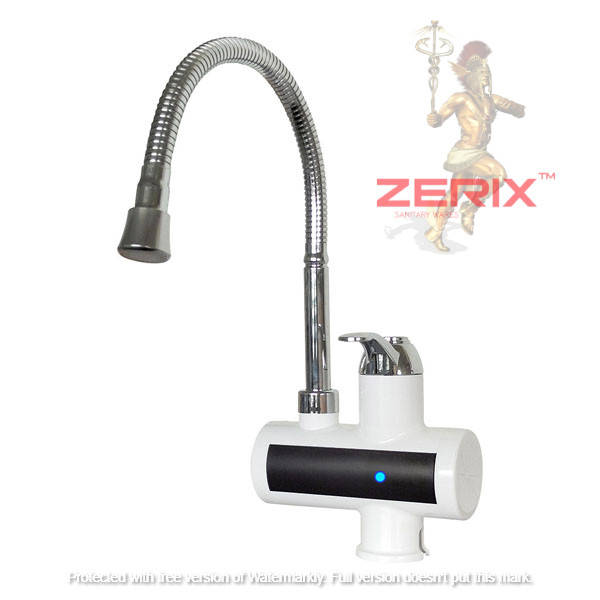 

Проточный водонагреватель ZERIX ELW21-F 3 kW с гибким изливом, на мойку