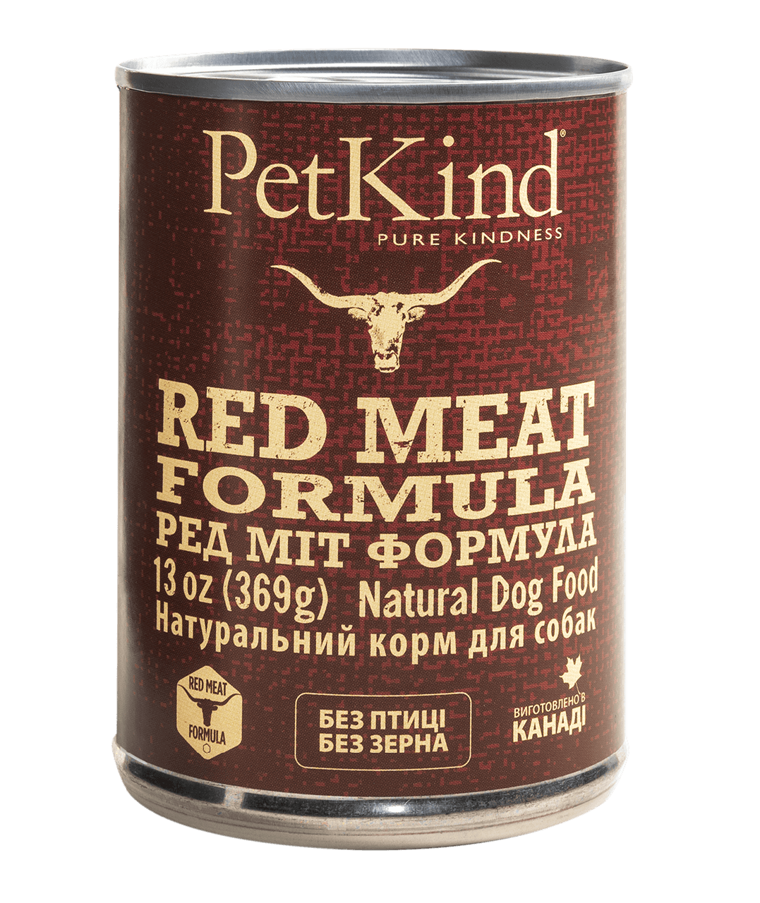 

PetKind консерва для собак 369 г (из говядины и говяжьего рубца из Канады)