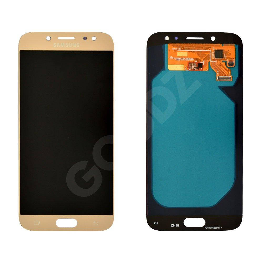 

Дисплей для Samsung J730F, J730H, J730M DS Galaxy J7 (2017) с тачскрином в сборе, цвет золотой, OLED