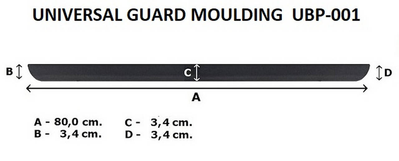 

Универсальный полиуретановый защитный молдинг