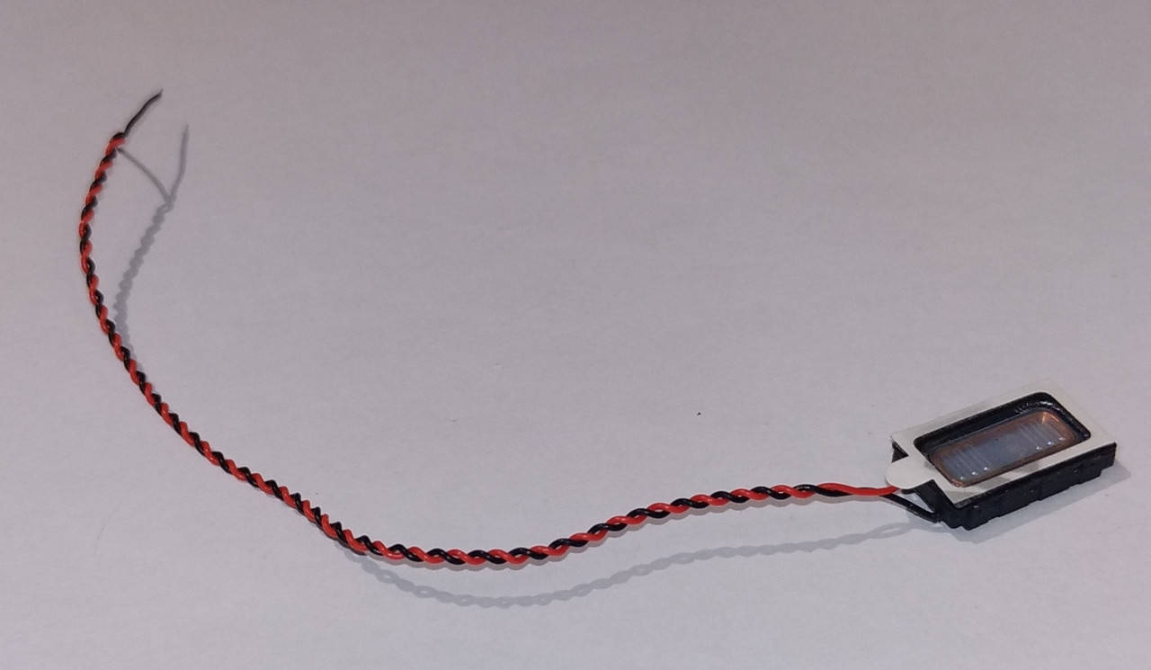 

Динамики универсальные 7 Ом 9x16 мм (1 шт) Acer (длинный кабель) нов