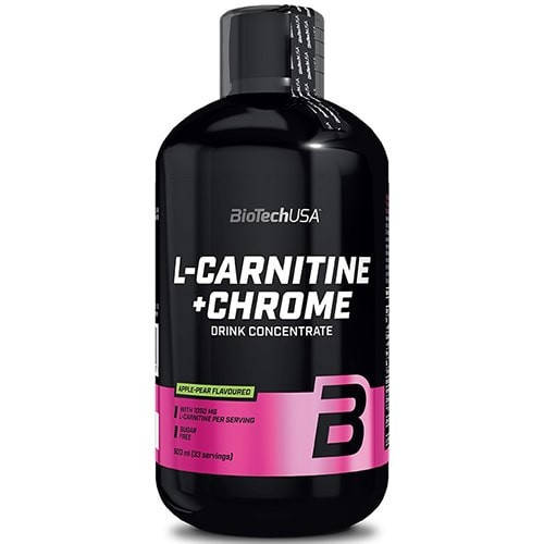 

Л-карнитин BioTech L-Carnitine 35000 mg + Chrom 500 ml л-карнитин для похудения, жиросжигатель
