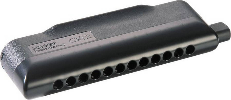 Губная гармошка Hohner M754510 G CX 12 Black