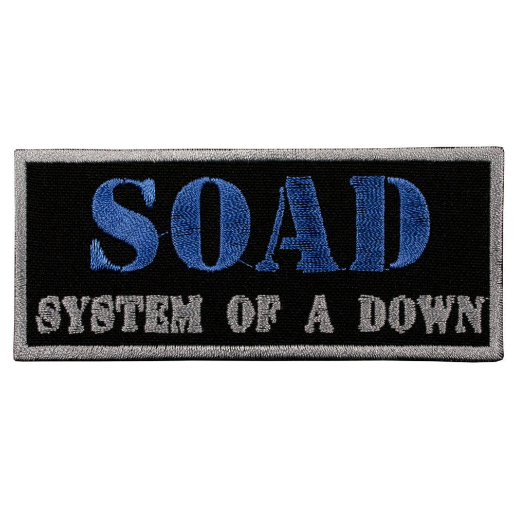 

Нашивка с вышивкой SYSTEM OF A DOWN Logo