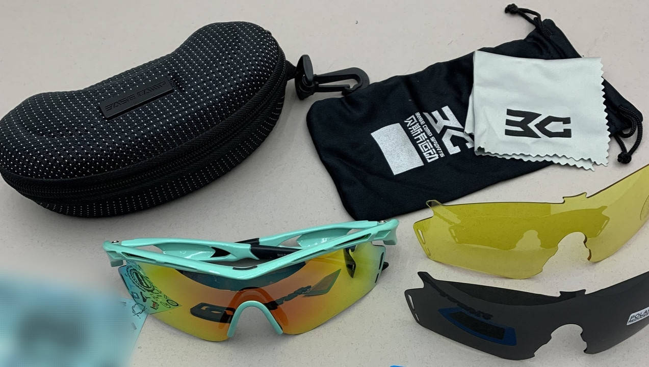 

Очки велосипедные тактические со сменными линзами (3 линзы)