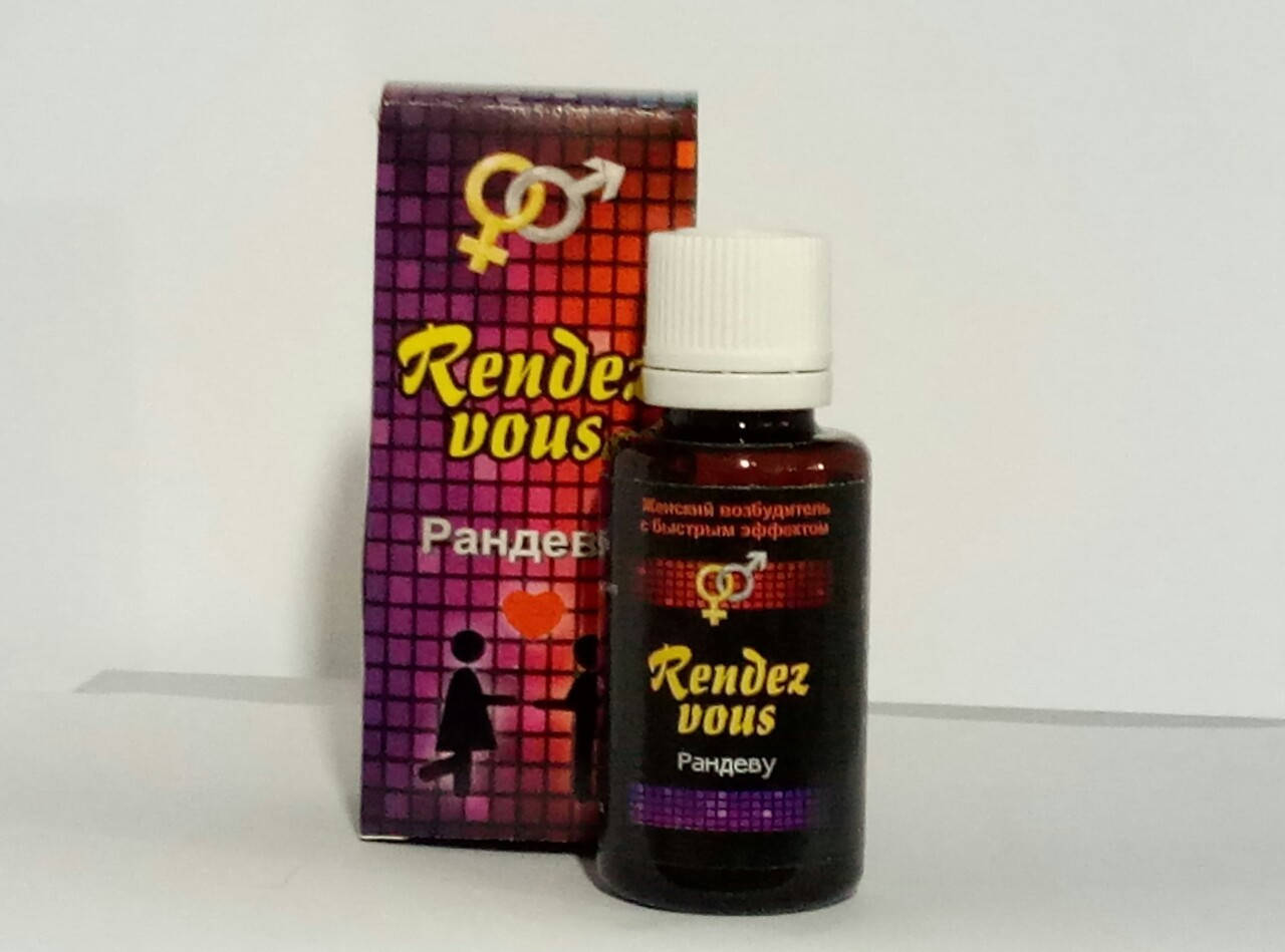 

Капли возбуждающие для женщин, женский возбудитель Rendez vous (Рандеву) 1 шт
