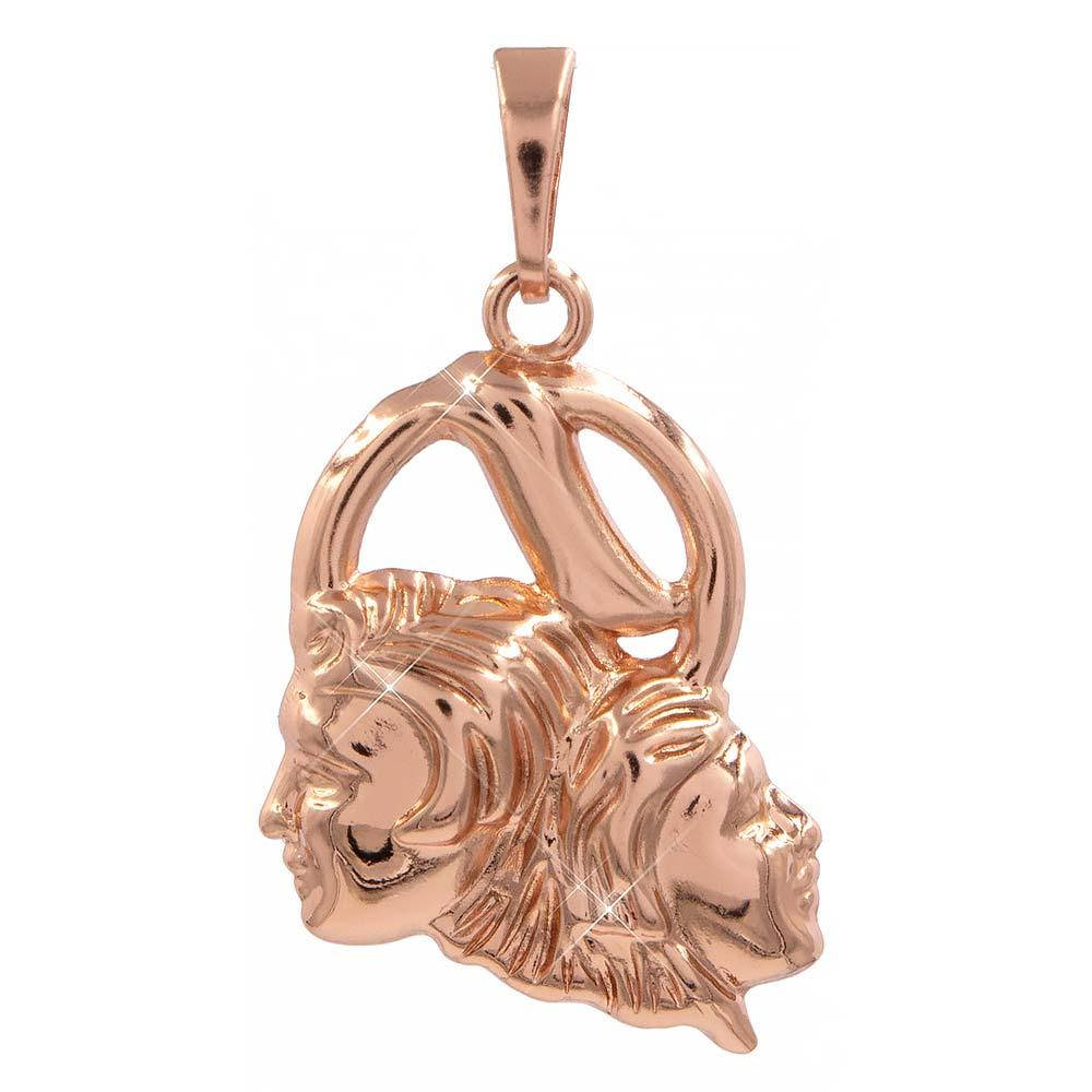 

Подвеска Знак зодиака Близнецы 2,5 см (Медицинское золото)