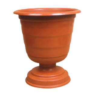 

Кашпо на ножке D320 8,5л ТЕРРАКОТОВЫЙы Консенсус