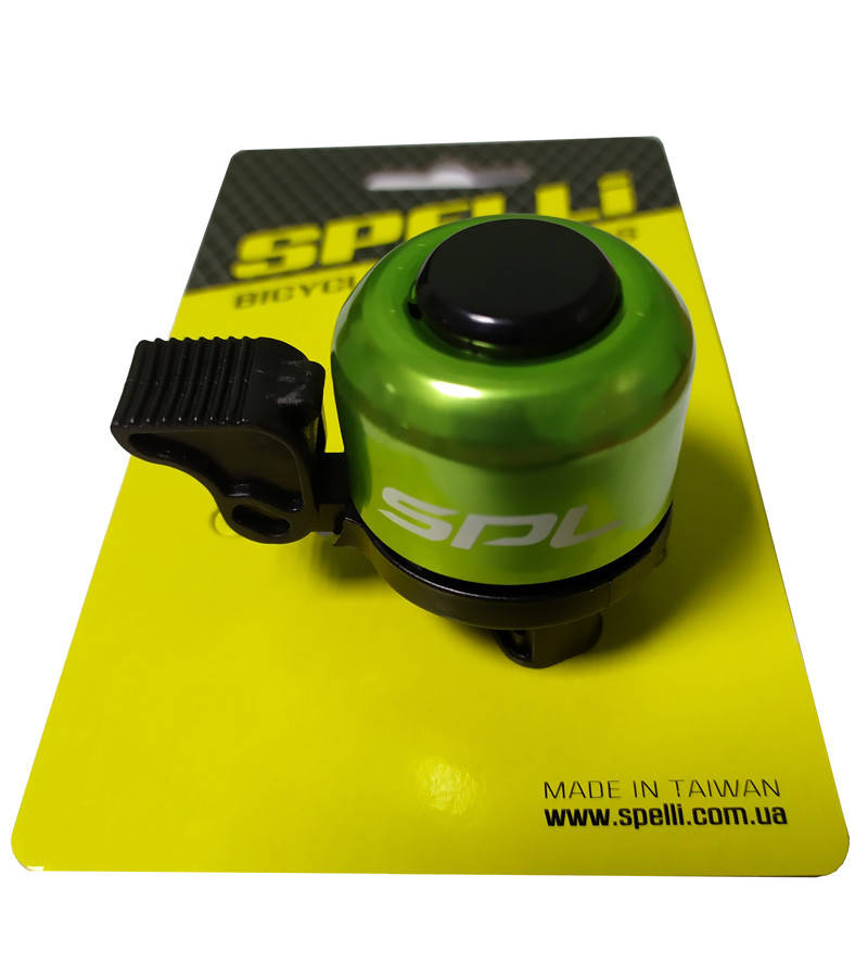 

Звонок велосипедный Spelli SBL-426 Зеленый