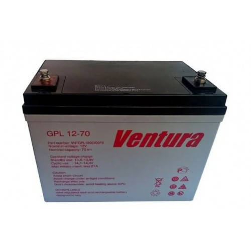 

Ventura GPL 12-70, аккумуляторная батарея