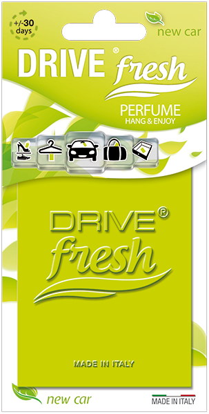 

Освеж. силиконовый листик " Drive Fresh" Новая машина (NEW CAR Green) DF002