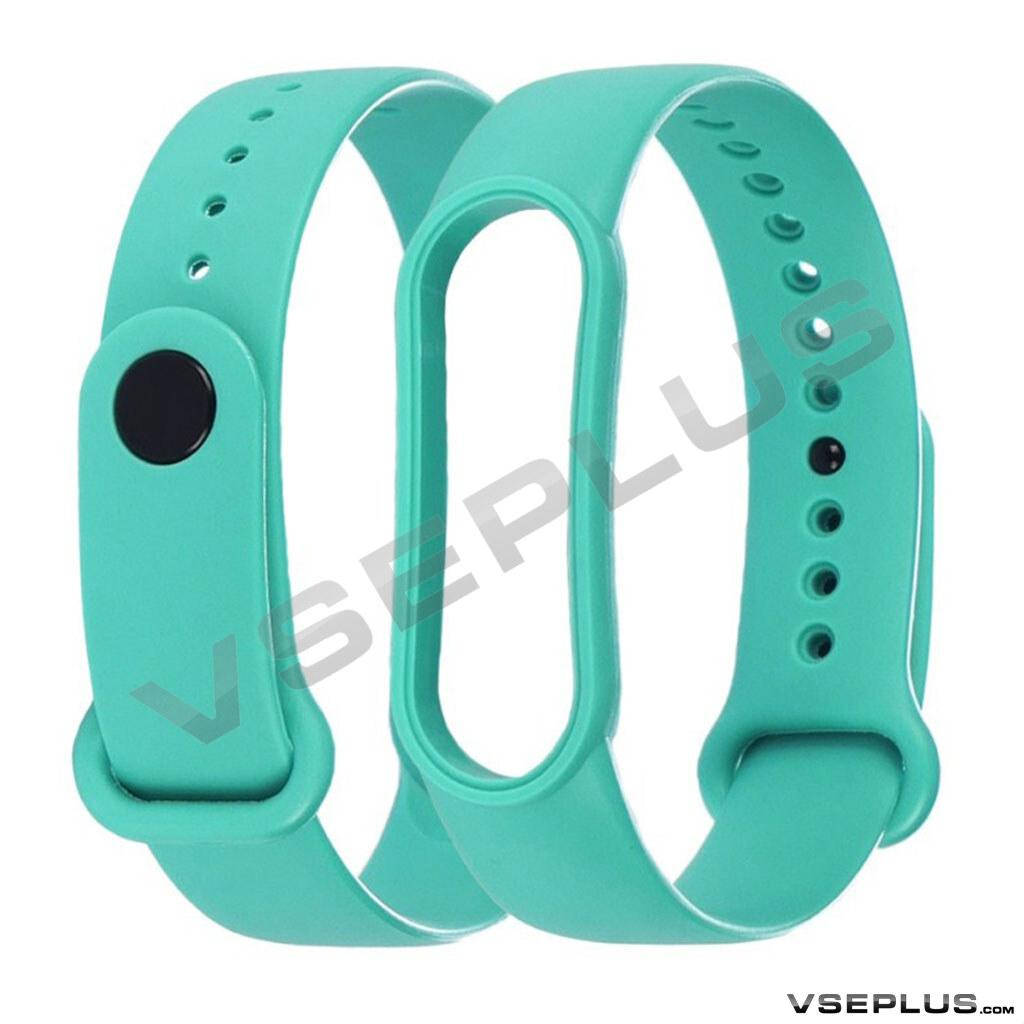 

Ремешок Xiaomi Mi Band 5, Silicone Band, бирюзовый