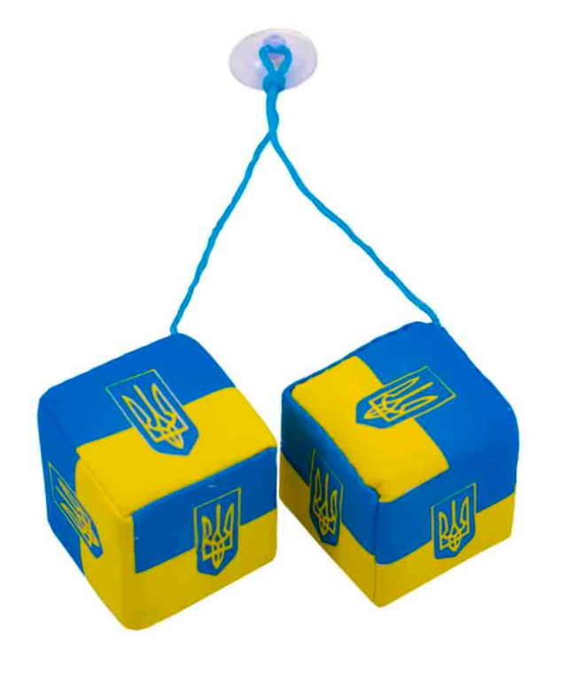 

Кубик мягкий на присоске "Украина" - 5*5*5 см