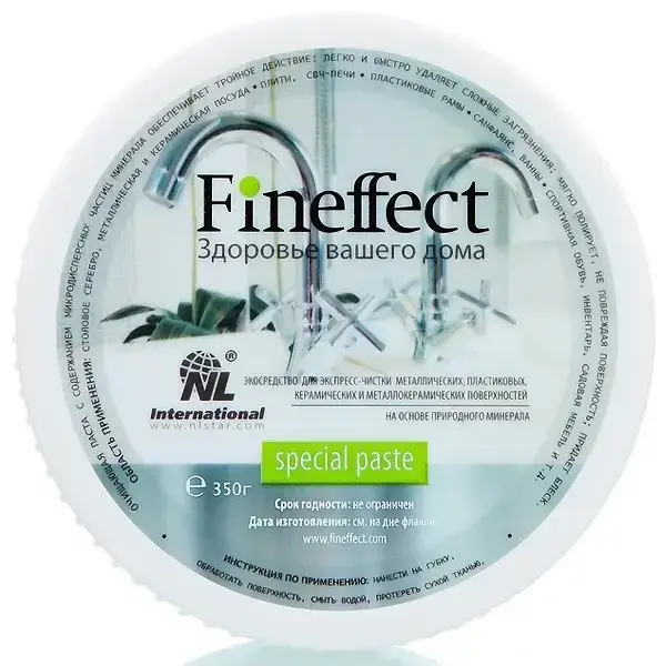 

FINEFFECT SPECIAL ECO PASTE NL ЕКО ПАСТА ДЛЯ ЧИЩЕННЯ БУДЬ-ЯКИХ ТИПІВ ПОВЕРХОНЬ КУХНІ ВАННОЇ ВЗУТТЯ