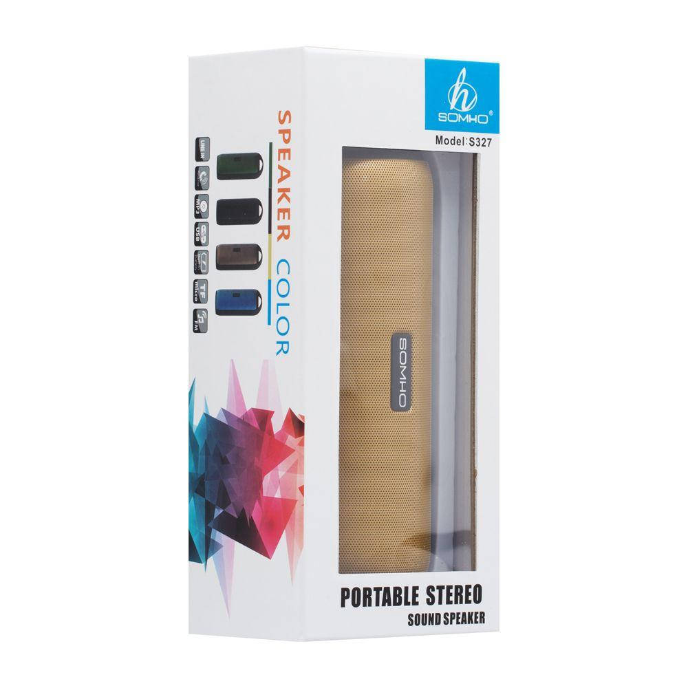 

Колонка Somho S327 Цвет Золотой BF