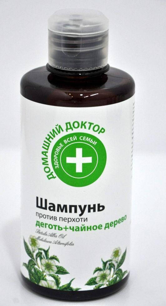 

Шампунь Дьоготь, чай. дерево проти лупи