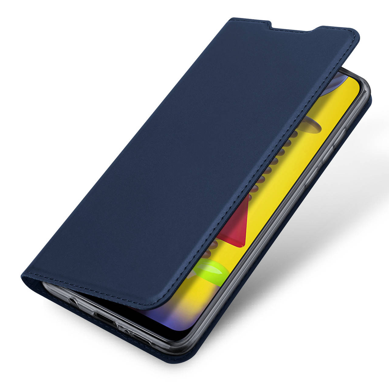 

Чехол книжка для Xiaomi Redmi 9 Синий магнит, Серый
