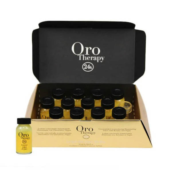 

Восстанавливающий лосьон с кератином Fanola Oro Therapy 10 мл