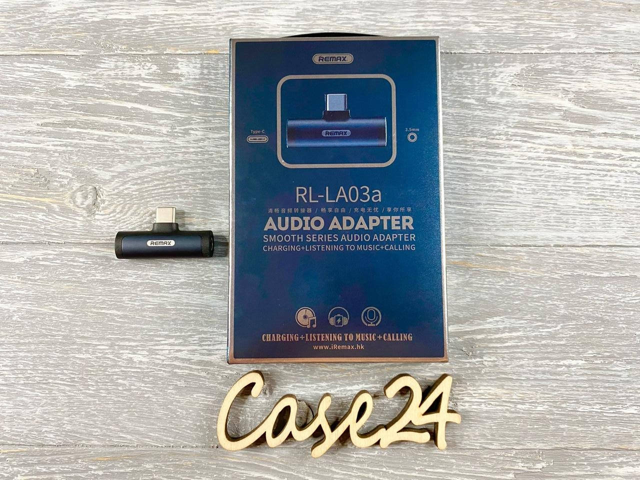 

USB переходник Remax RL-LA03a (Type-C на Type-C с jack 3.5mm )