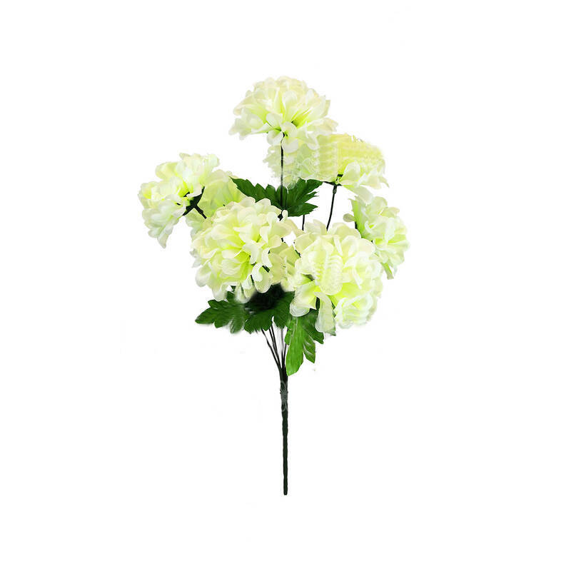 

Искусственные цветы Букет Георгин "Шарик", 8 голов, 470 мм