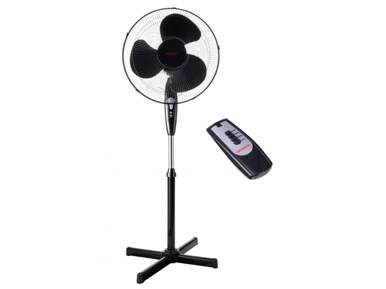 

Вентилятор напольный Ardesto FN-R1608CB Black c ПДУ