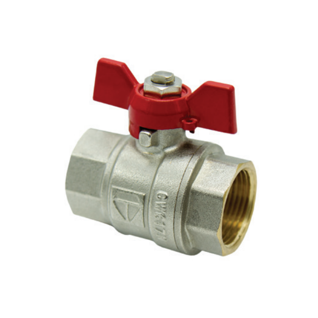 

Кран шаровой HLV Optima 1/2" (рукоятка ”бабочка”, внутренняя-внутренняя резьба)