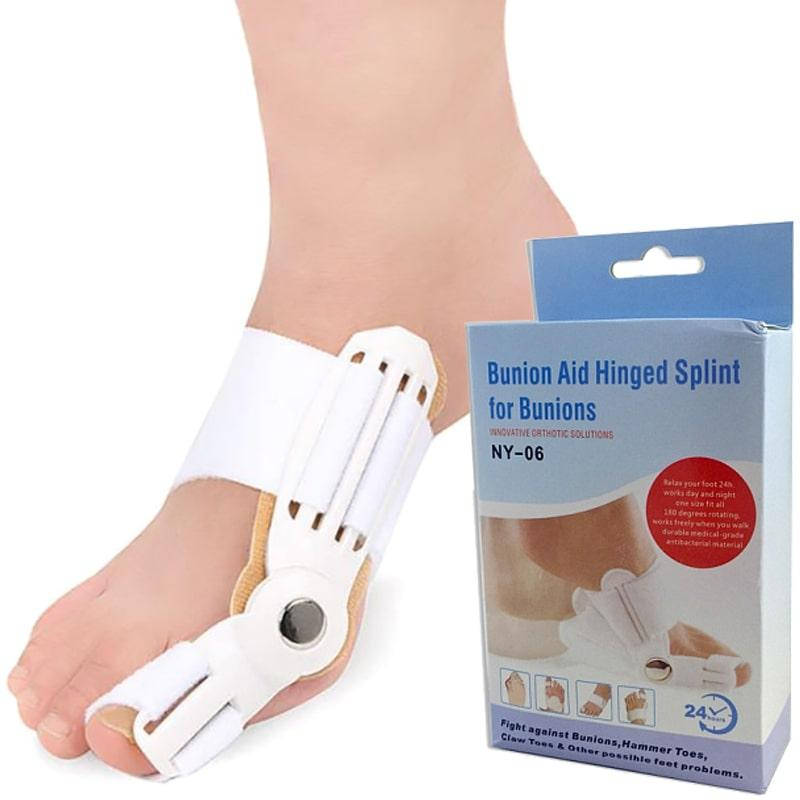 

Бандаж шина коректор великого пальця Bunion Aid Hinged Splint for Bunions