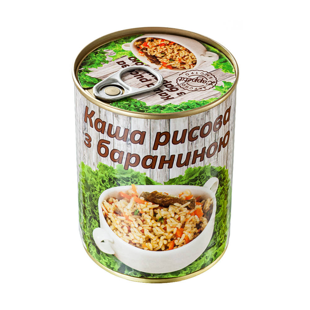 

Каша рисовая с бараниной L'appetit 340 г