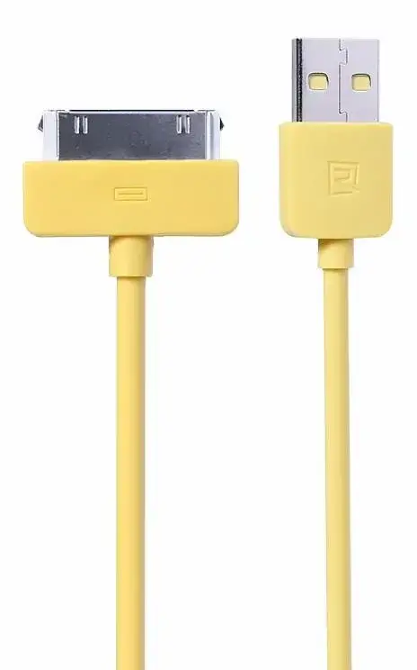 

Кабель Remax USB - 30pin для IPhone 4/4s 1 м (28130), GS, usb кабель, кабель зарядки usb, Разные цвета