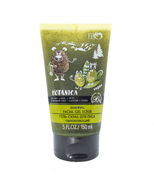 

Гель-скраб для лица BioWorld Botanica Обновляющий