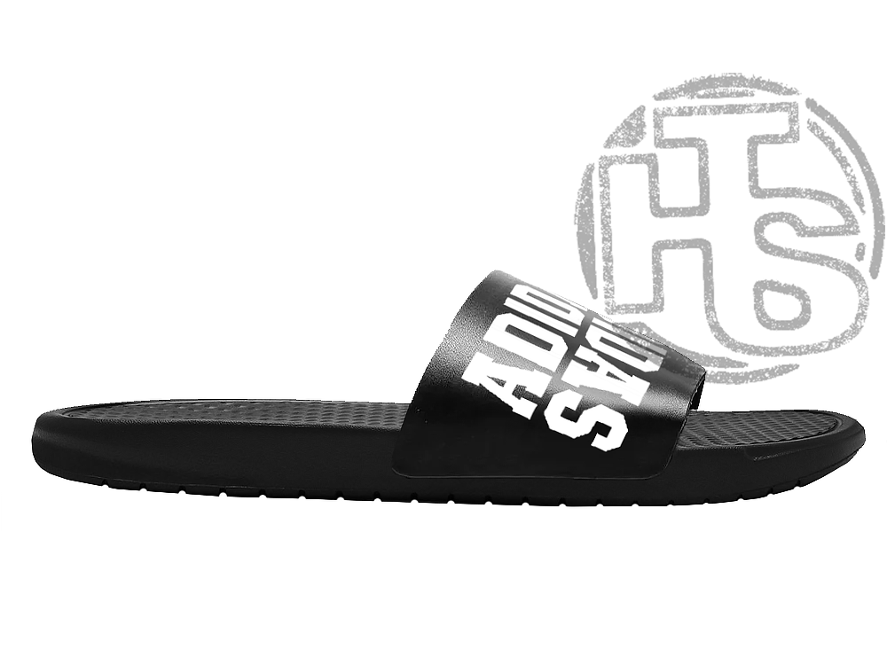 

Мужские шлепанцы Adidas Slide Black White ALL06579 43, Черный