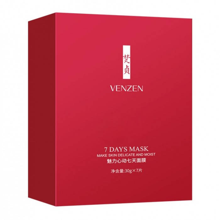 

Набор тканевых масок Venzen 7 Days Mask, 7 шт
