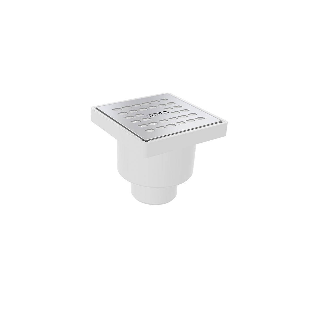 

Трап сантехнічний нерж. 10*10, нижній, d50 5066N, Белый