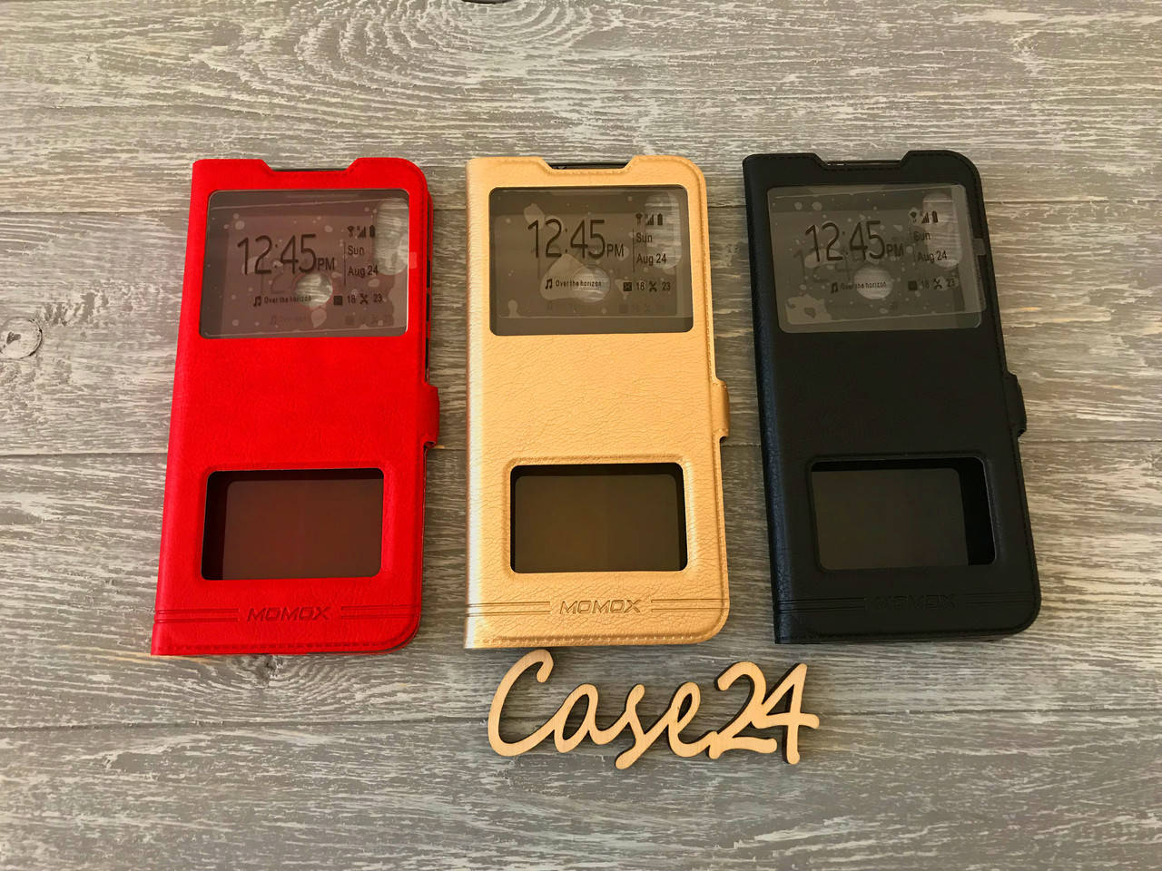 

Кожаный чехол книжка Momax для Xiaomi Redmi 7 (3 цвета), Разные цвета