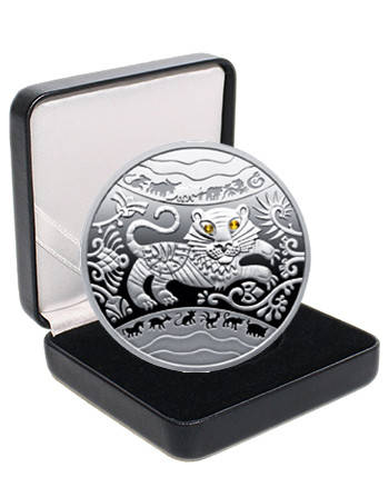 

Срібна монета НБУ "Рік Тигра"