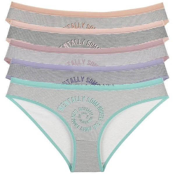 

Качественные трусы женские слипы в полоску Donella, размер XL