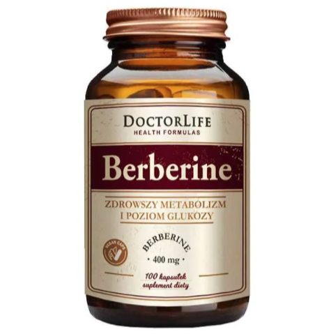 

Берберин 100 кап Doctor Life Berberine США Доставка из ЕС