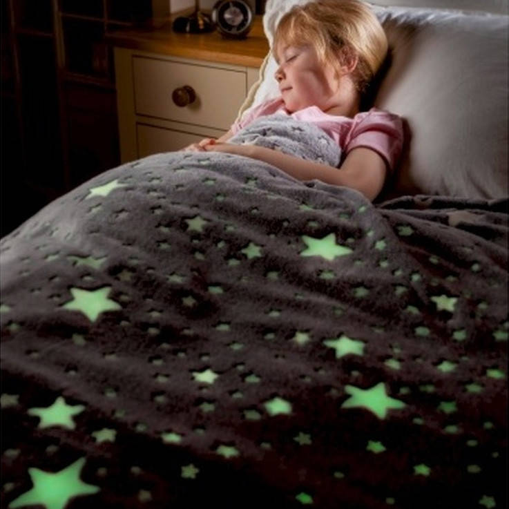 

Плед-покрывало Magic Blanket светящееся в темноте