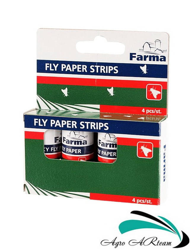 

Мухоловка (липкая лента), упаковка 4 шт., Польша