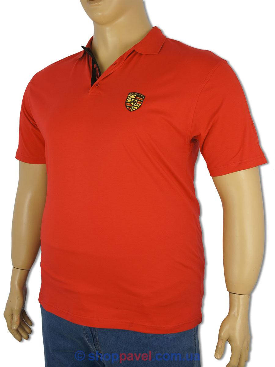 

Мужская красная тенниска 4361