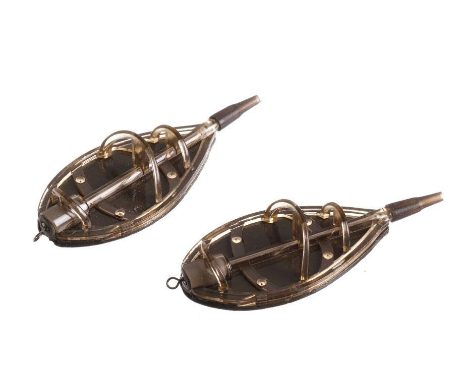 

Hабор кормушек Flagman Flat Feeder L, 2 шт (50+60 г)