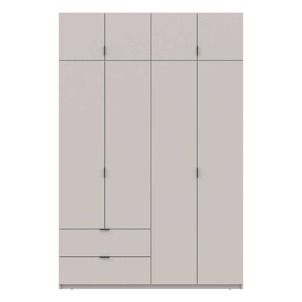 Розпашна Шафа для одягу Doros Лукас Кашемір 180х50х240 (80737729) 4