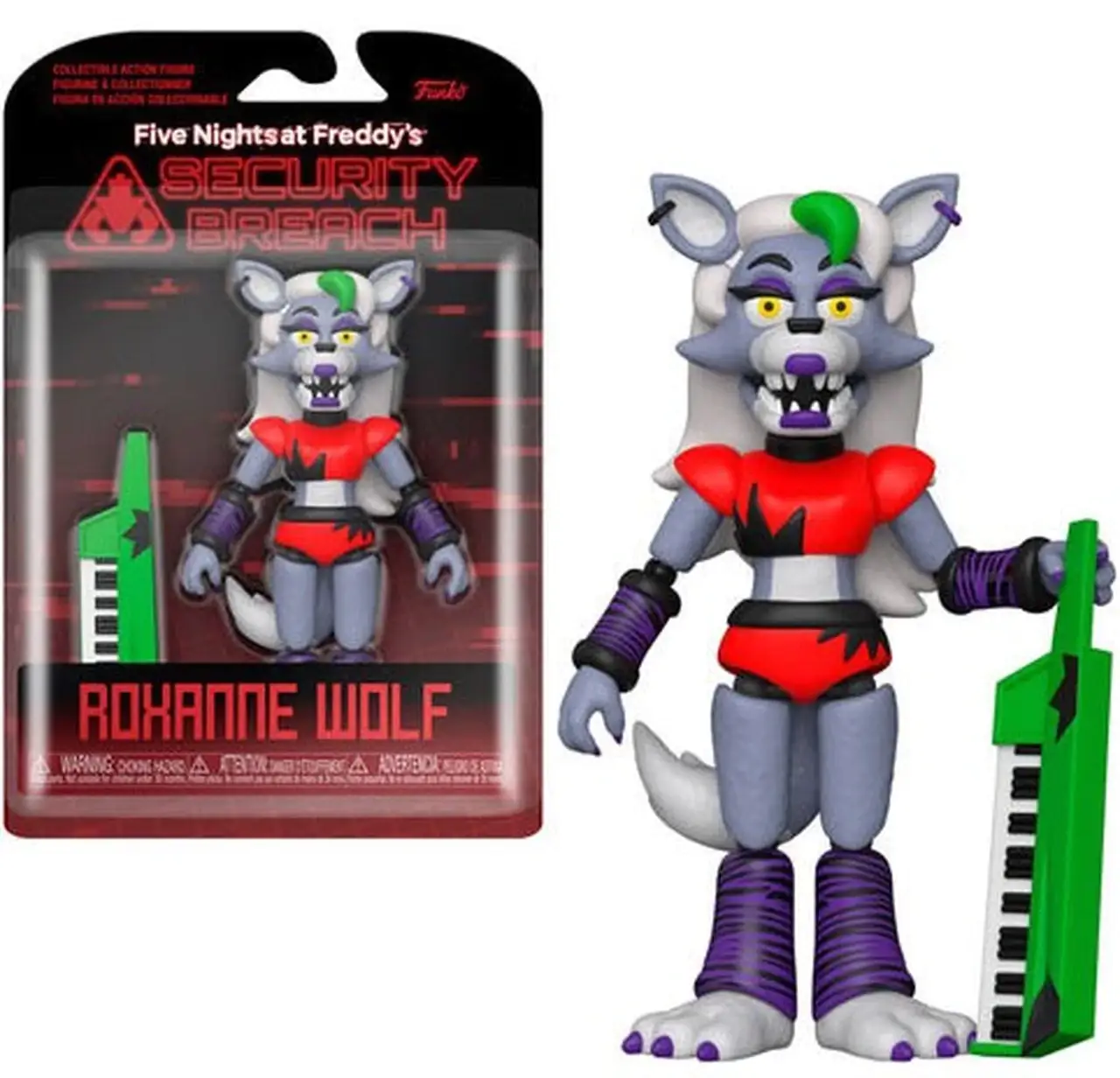 

5 ночей с Фредди фигурка Роксана Волк Five Nights at Freddy's Security Breach Roxanne Wolf