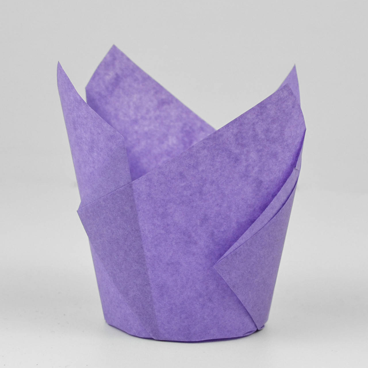 

Бумажная форма для маффинов Тюльпан фиолетовый 50 шт