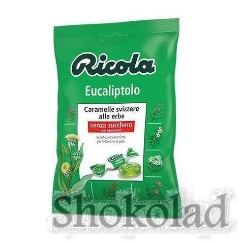 

ЛЕДЕНЦЫ RICOLA EUCALOPTOLO 70 G