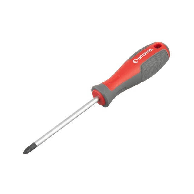 

Отвертка крестовая PH2*100 мм, CR-V INTERTOOL VT-3320