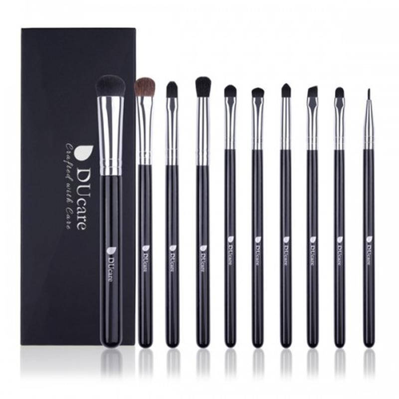 

Кисточки для макияжа DUcare 10 Pieces Eye Makeup Brush Set