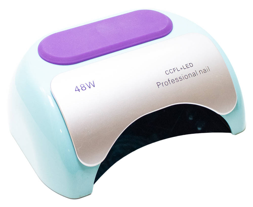 

Профессиональная CCFL LED-лампа для полимеризации геля, бирюзовая 48W, Бирюзовый